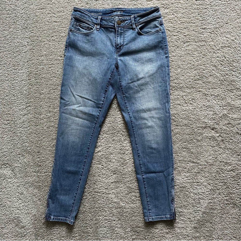 LOFT skinny jeans